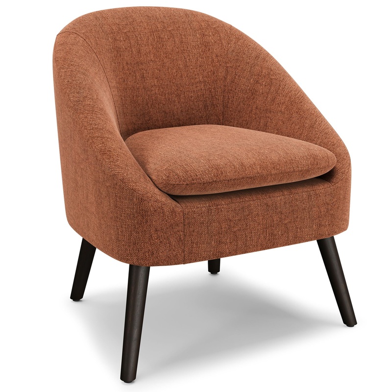 Redding – Accent Chair – Rust