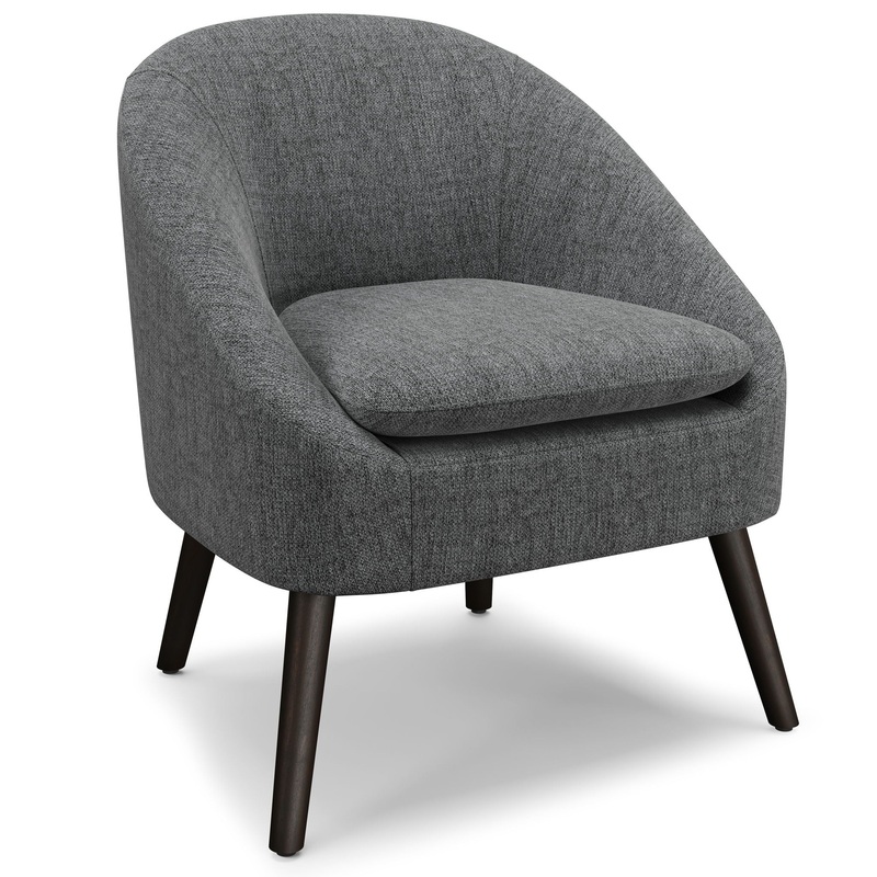 Redding – Accent Chair – Storm Gray