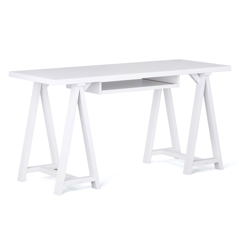 Sawhorse – Desk – White