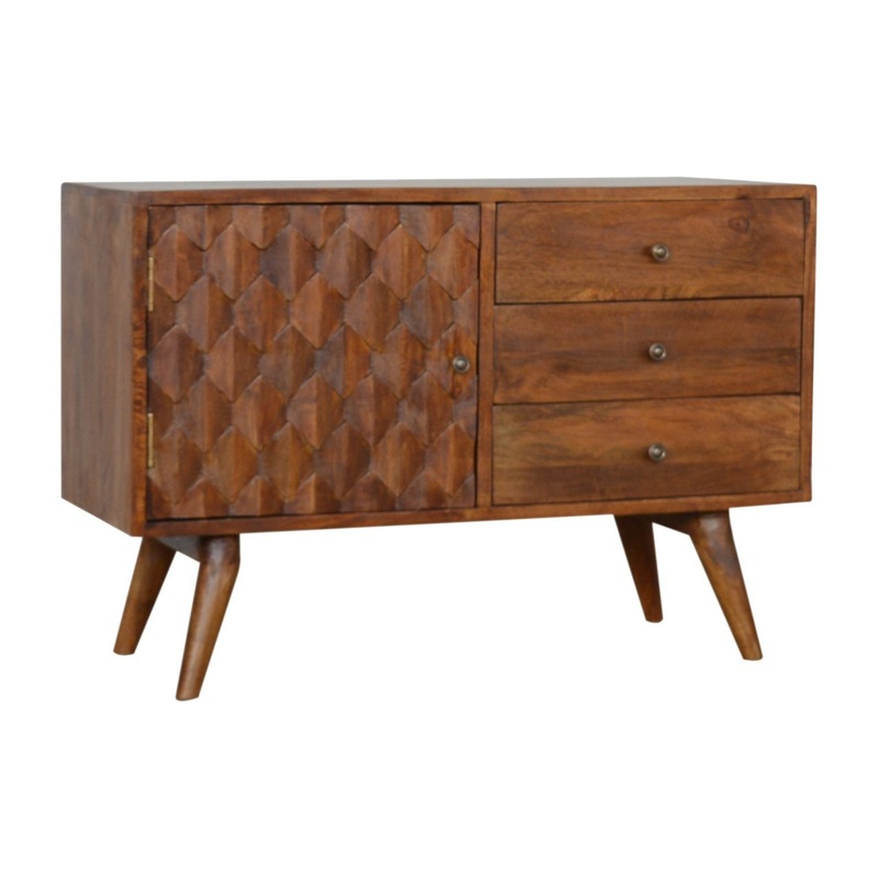 Carved Sideboard – Chestnut