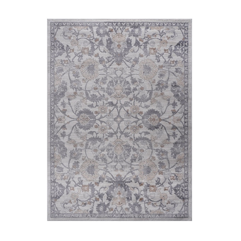 Marfi – 6′ X 9′ Oriental Area Rug – Sand / Ivory