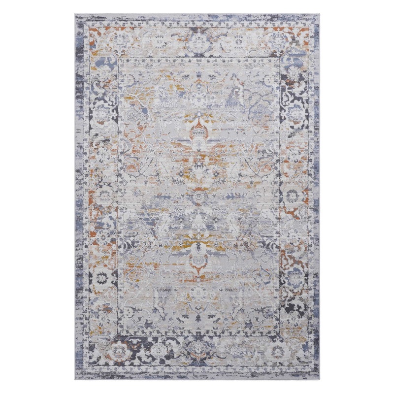 Payas – 2′ X 3′ Traditional Area Rug – Ivory / Gray