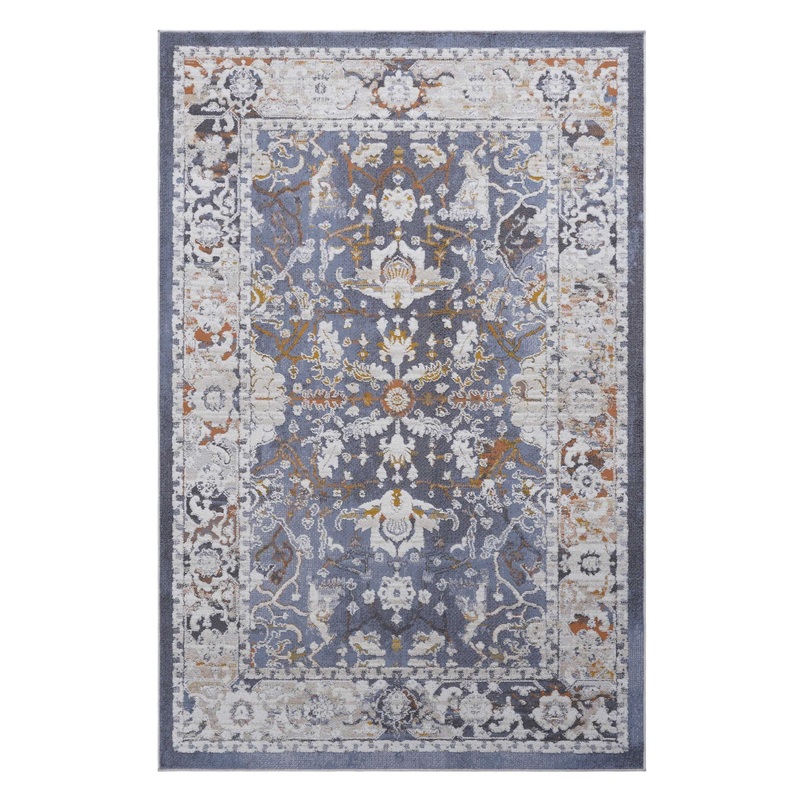 Payas – 5′ X 7′ Traditional Area Rug – Blue