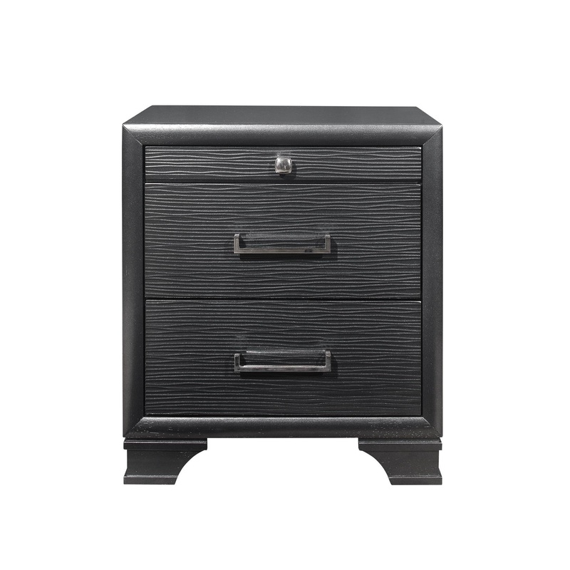Civic – Nightstand – Gray