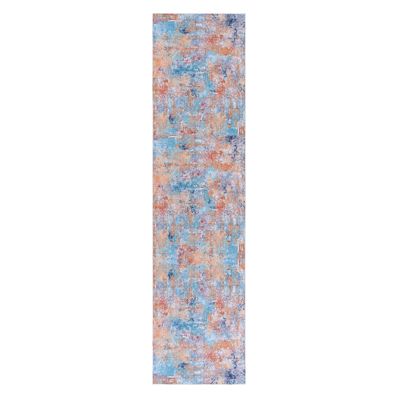 Maval – 2’6” X 10′ Washable Runner Rug – Multi