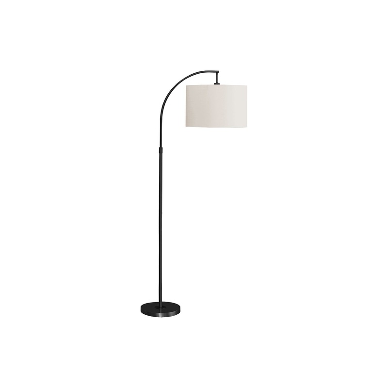 Floor Lamp Lighting – Black / Beige