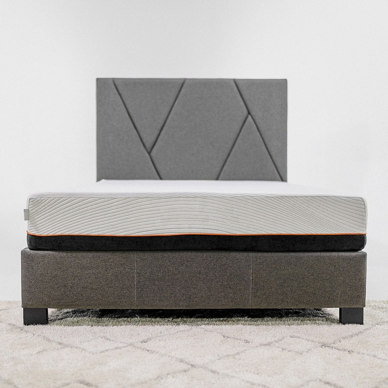 Regen – 10 Queen Size Cooling Copper Infused Memory Foam Mattress – White