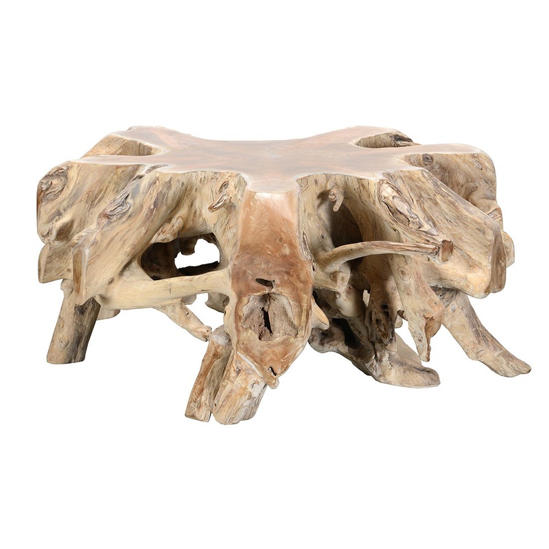 Cypress – Root Coffee Table – Natural White Wash