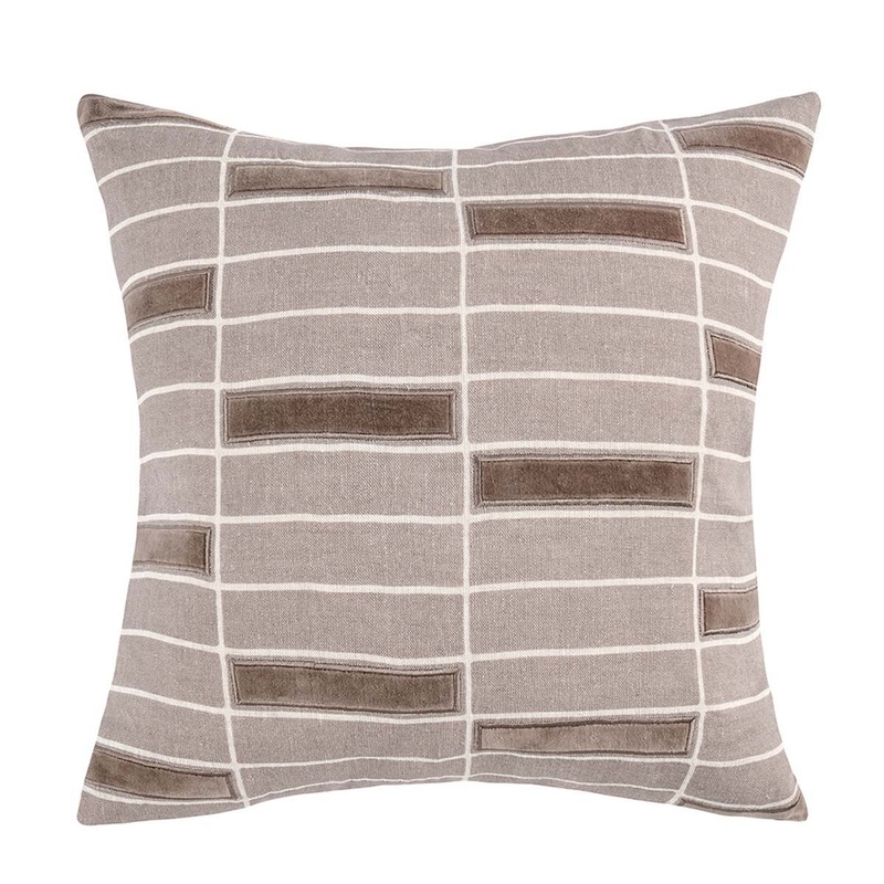 Modern Perspective – MP Breccia Pillow – Taupe