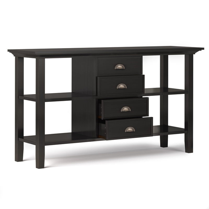 Redmond – Console Sofa Table – Hickory Brown
