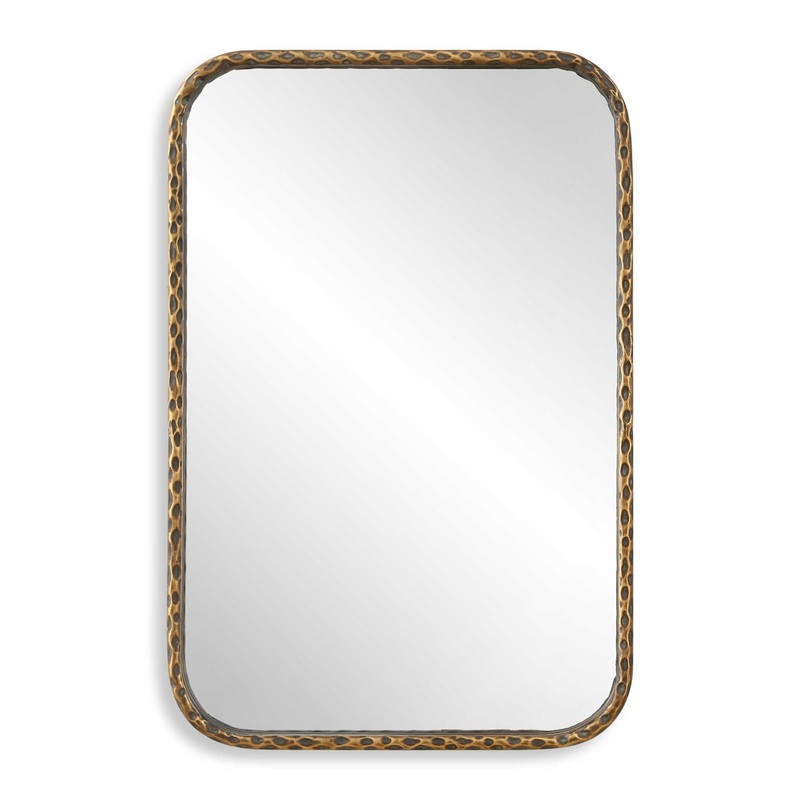 A Little Knotty – Bronze Vanity Mirror
