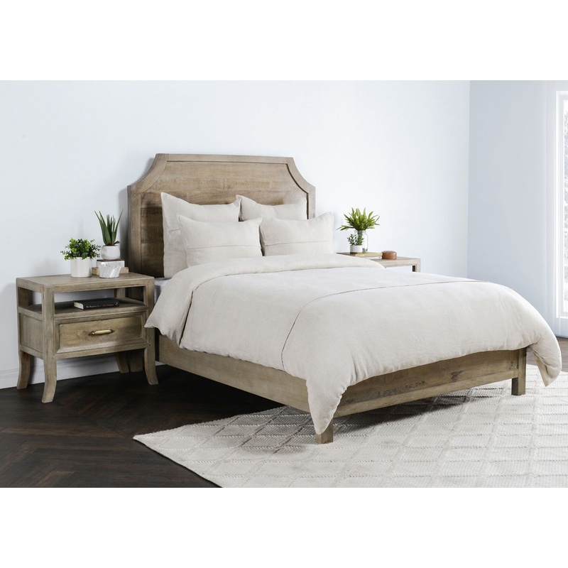 Beaumont – 3 Piece Duvet Set|Linen|Cloud|King|Queen