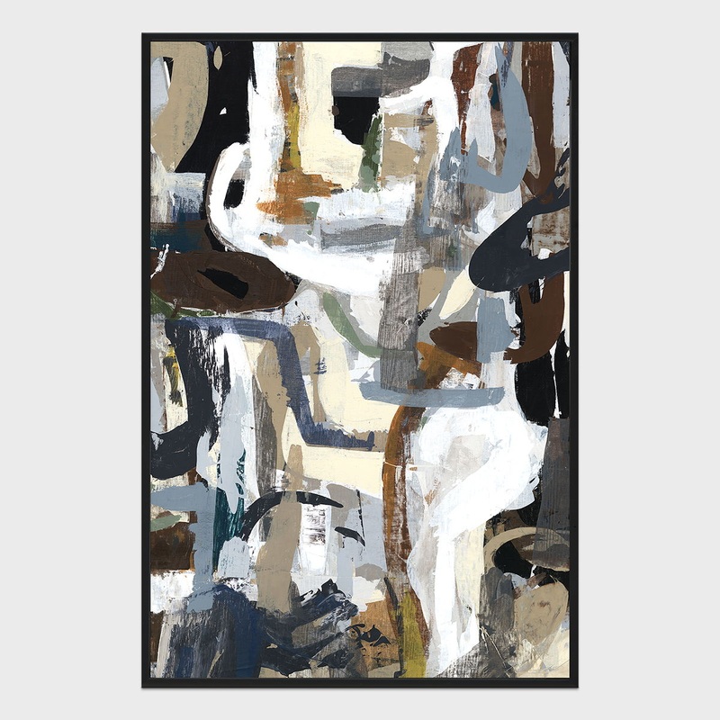 Chicago – Canvas Art|Blue|40″W x 2″D x 60″H|48″W x 2″D x 72″H