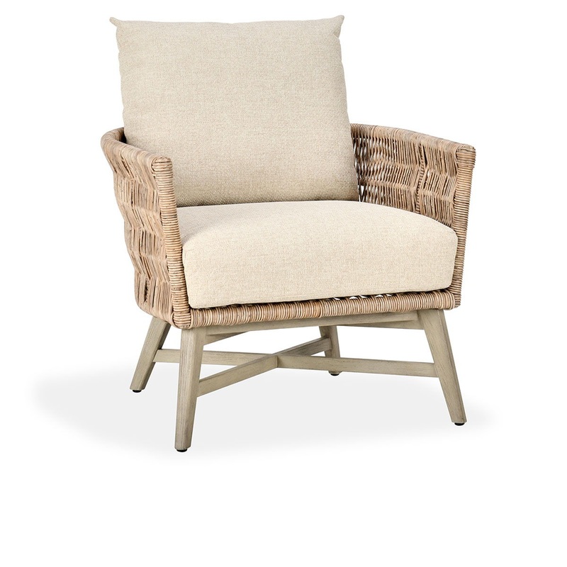 Collins – Outdoor Accent Chair – Natural/Sand