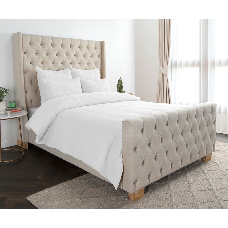 Danica – Quilt|White|Bone|Queen|King