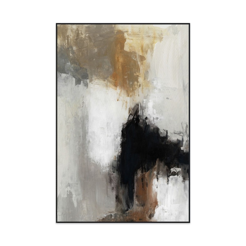 Hemisphere – Canvas Art|Gray|48″W x 2″D x 72″H|40″W x 2″D x 60″H