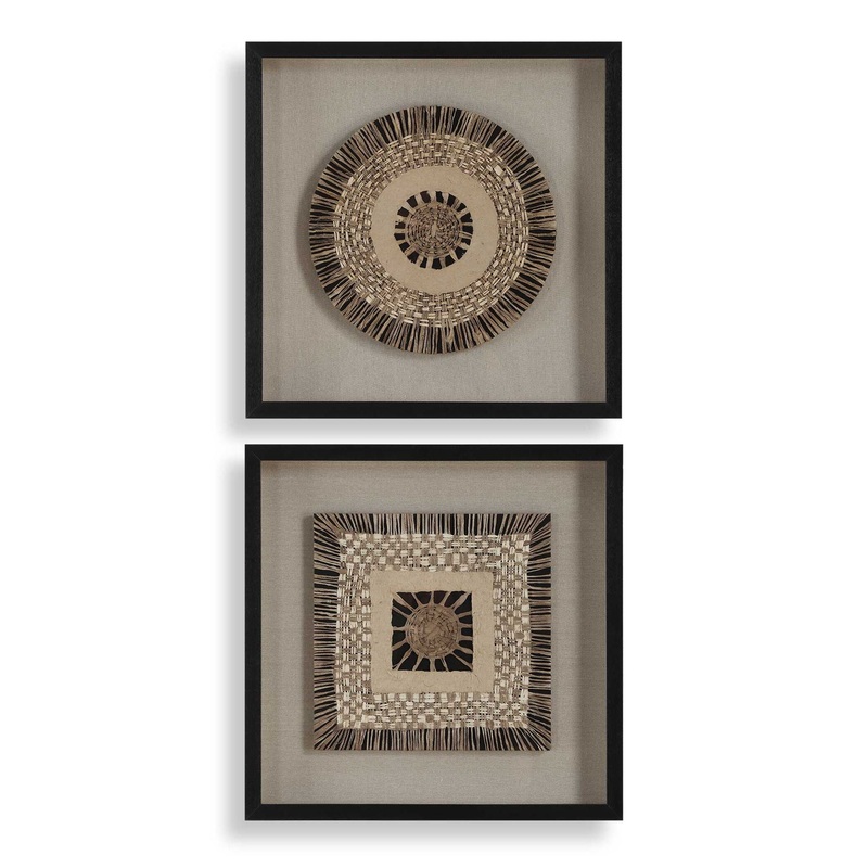 Intertwine – Knit Paper Shadow Box (Set of 2)
