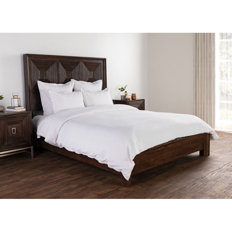 Karina – 3 Piece Duvet Set|White|Queen|King