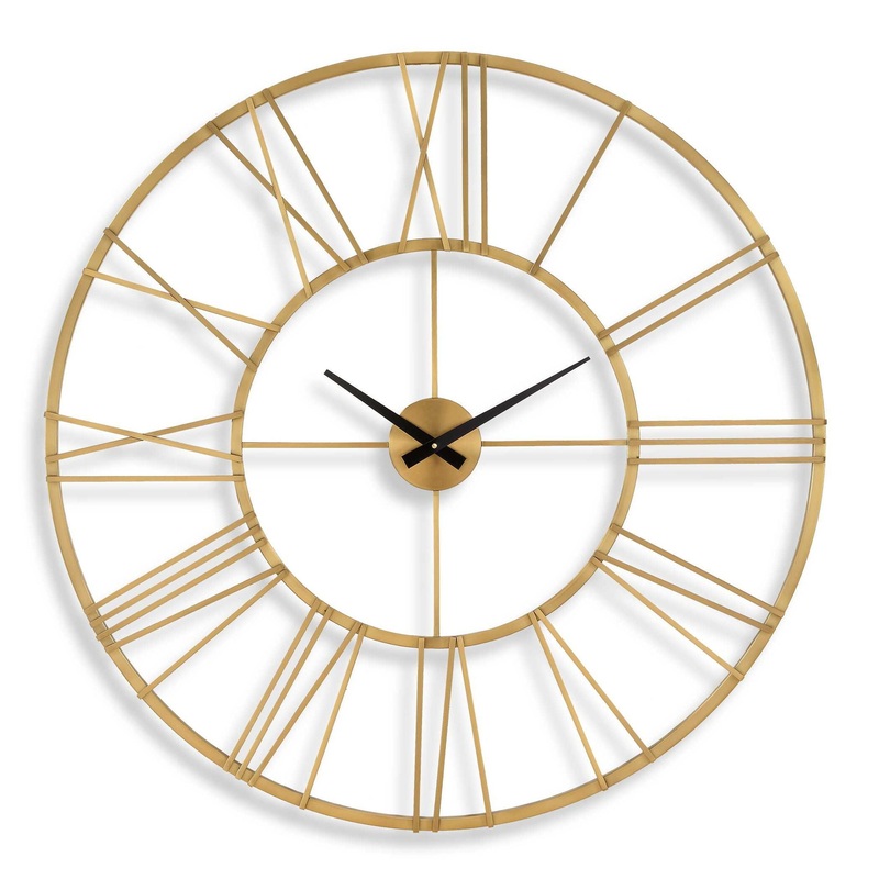 Keyann – Brass Wall Clock