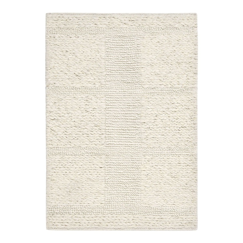 Renewed – 2′ x 3′ Sinclair Wool Area Rug – Ivory