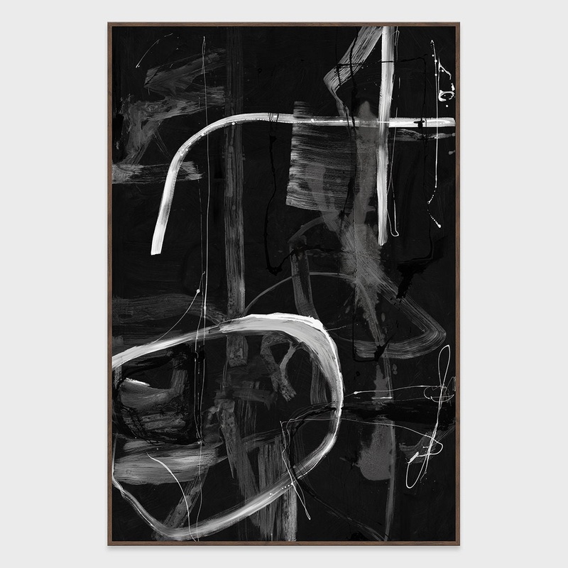 Yang – Canvas Art|Black|48″W x 2″D x 72″H|40″W x 2″D x 60″H|30″W x 2″D x 40″H