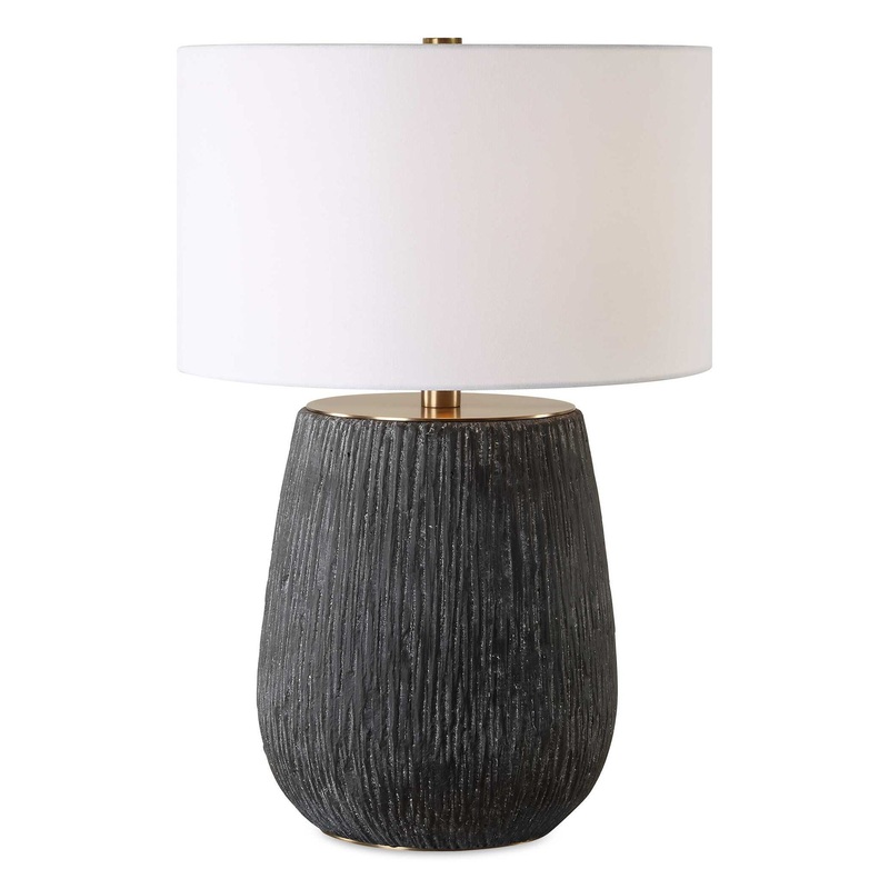 Americana – Aged Black Table Lamp