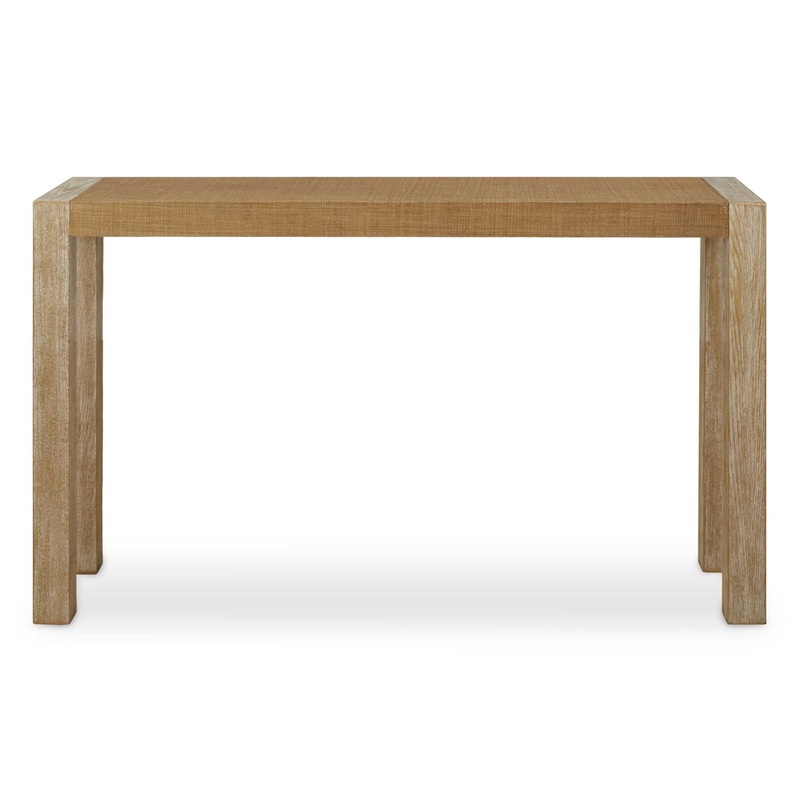 Bentley – Grasscloth Console Table
