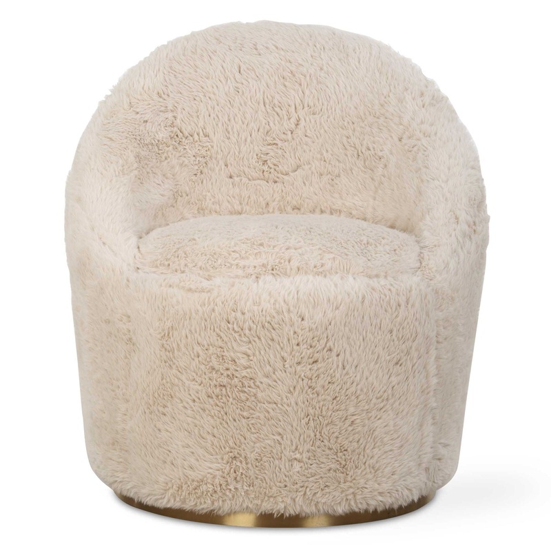 Crue – Sheepskin Swivel Chair