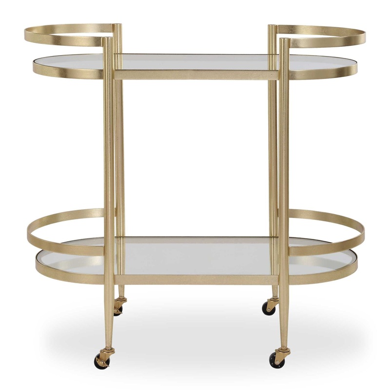 Isabelle – Gold Bar Cart