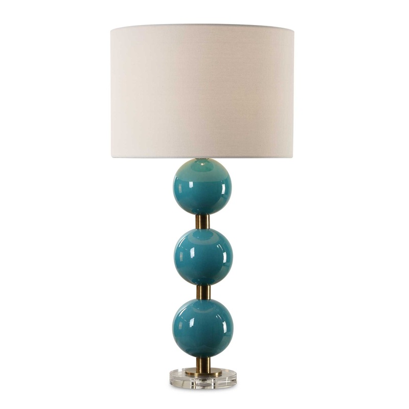 Palawan – Blue Glaze Table Lamp