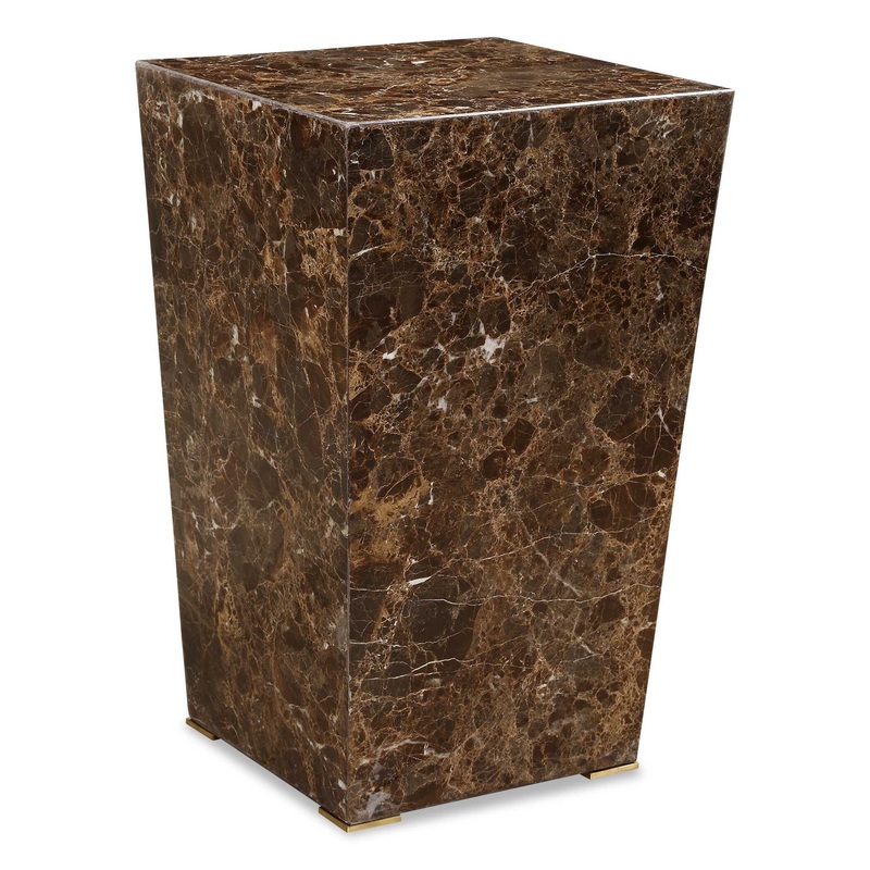 Poe – Marble Accent Table
