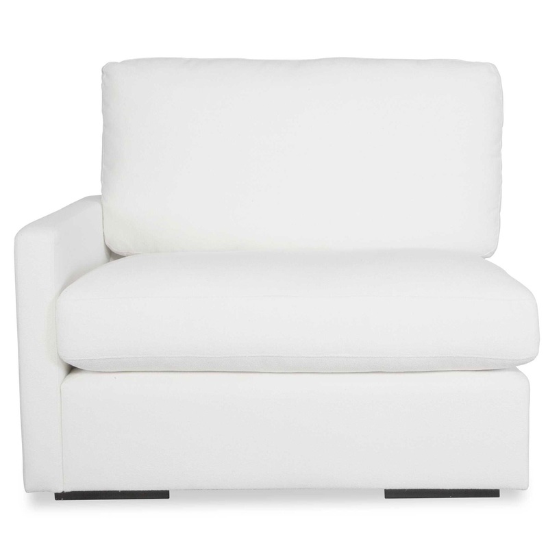 Refuge – Arctic White Left Arm Facing Sofa