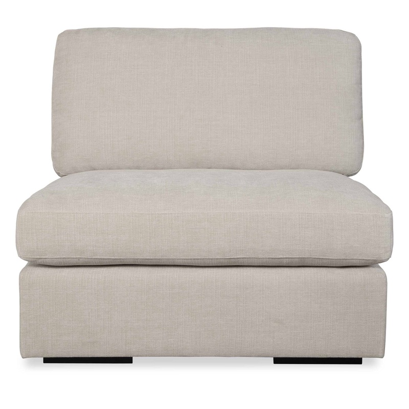 Refuge – Armless Sand Sofa