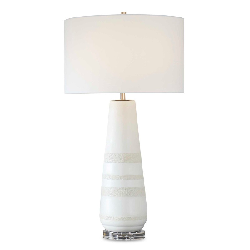 Santino – Crackled Ivory Table Lamp
