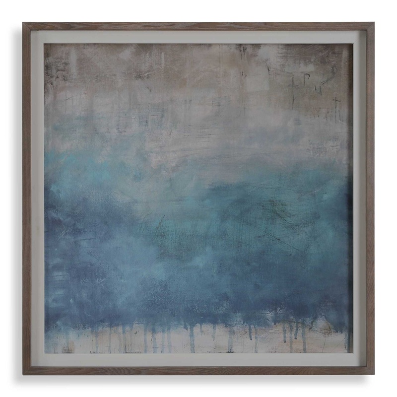 Serenity Paused – Framed Abstract Print