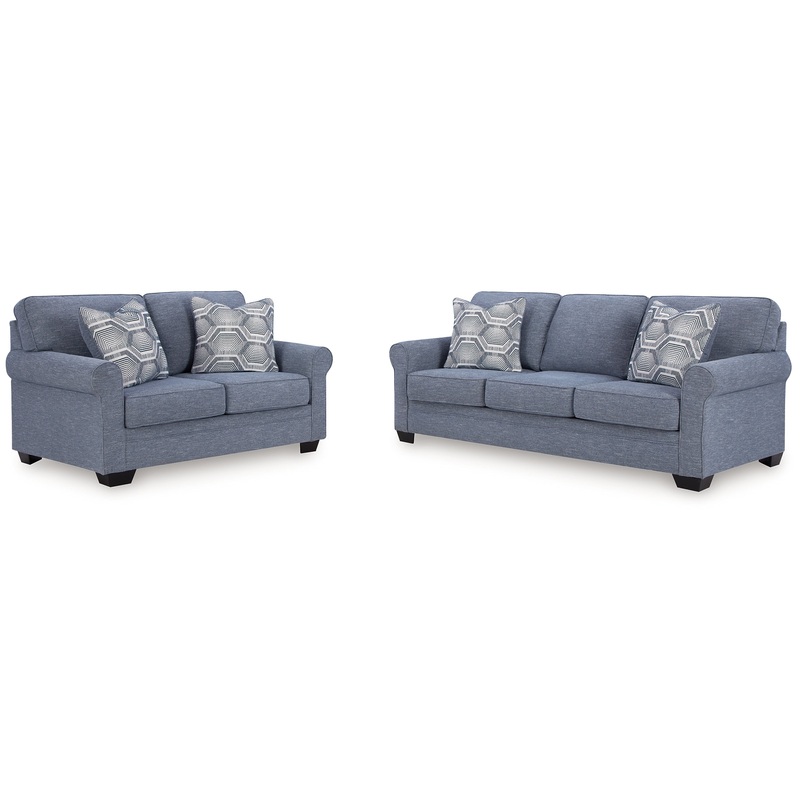 Carissa Manor Sofa and Loveseat