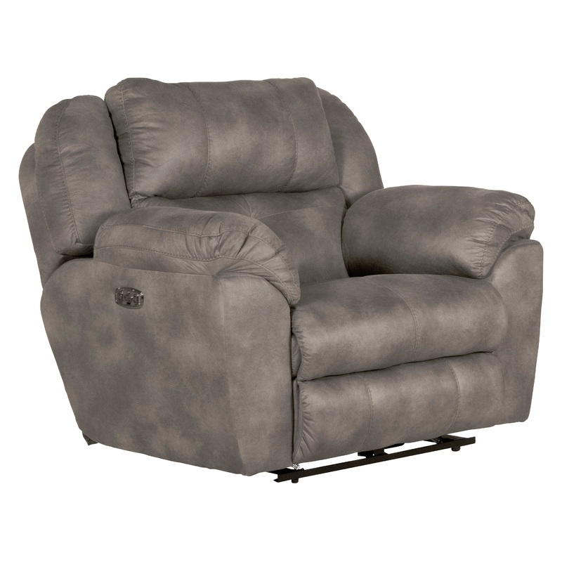 Ferrington – Power Lay Flat Recliner with Power Adjustable Headrest & Lumbar