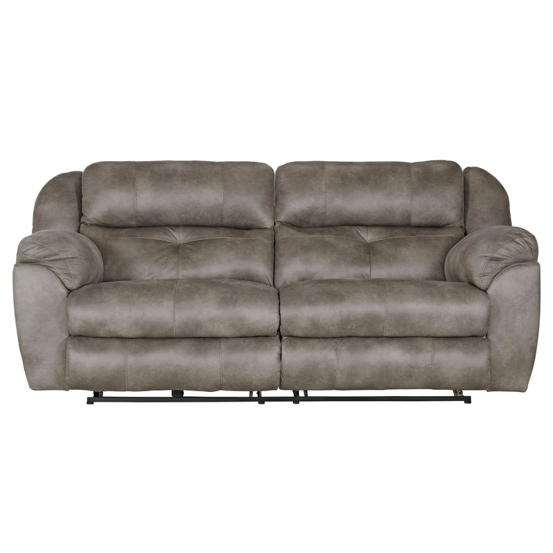 Ferrington – Power Lay Flat Reclining Sofa with Power Adjustable Headrest