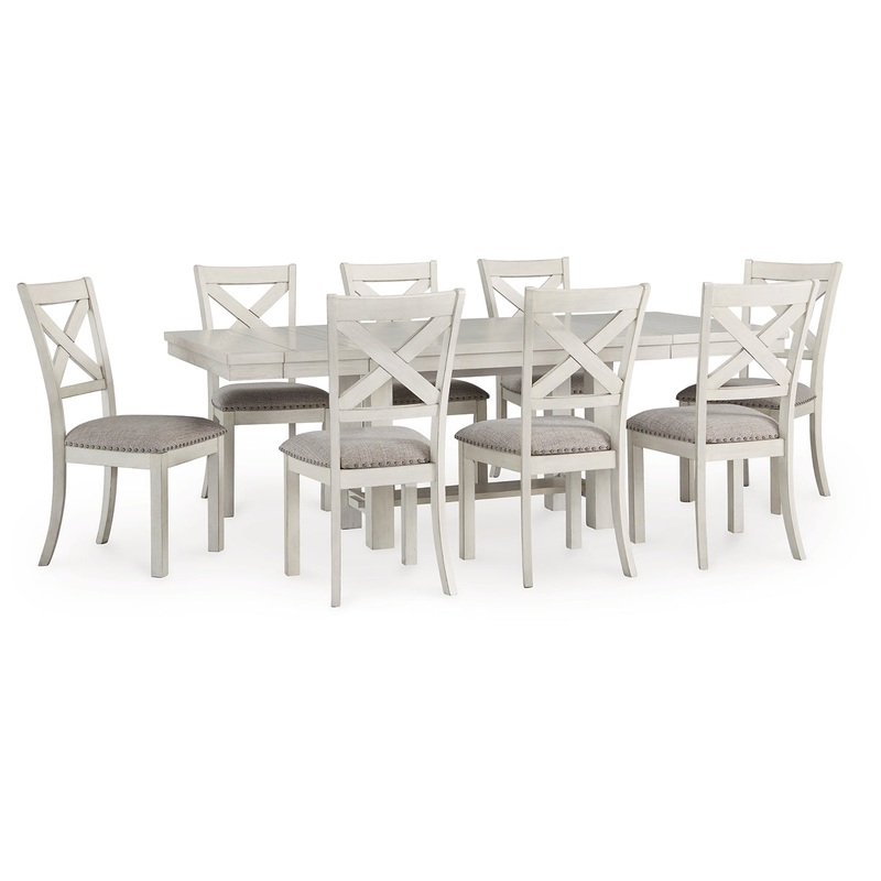 Robbinsdale Dining Table and 8 Chairs