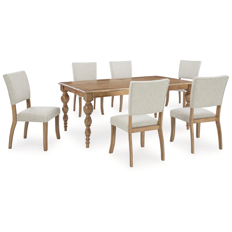 Rybergston Dining Table and 6 Chairs