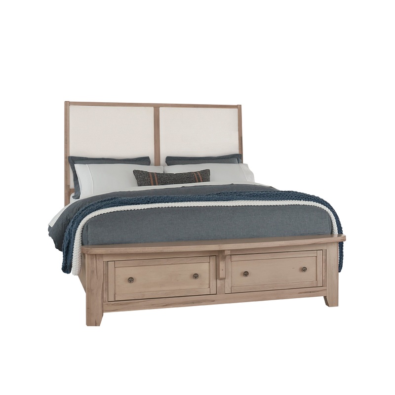 Woodbridge – Storage Upolstered Bed – Wood