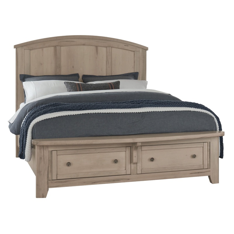 Woodbridge – Wood Arch Storage Bed