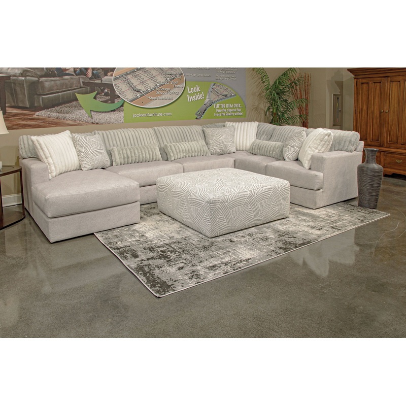 Logan Modular Sectional – Cocktail Ottoman