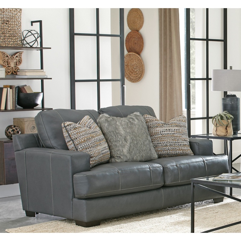 Marco – Loveseat|Gunmetal|Chocolate