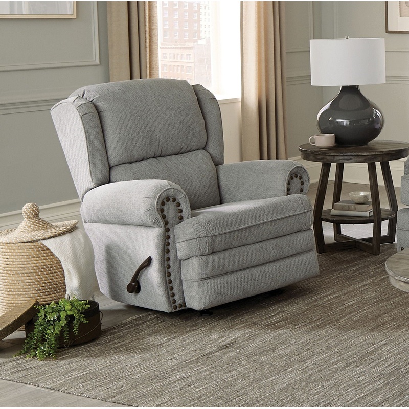 Singletary – Rocker Recliner|Nickel|Java