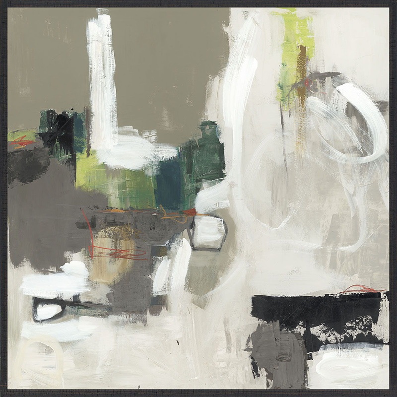 Amazonian – Painting 36′ x 36′ By Buddy Whitlock – Black