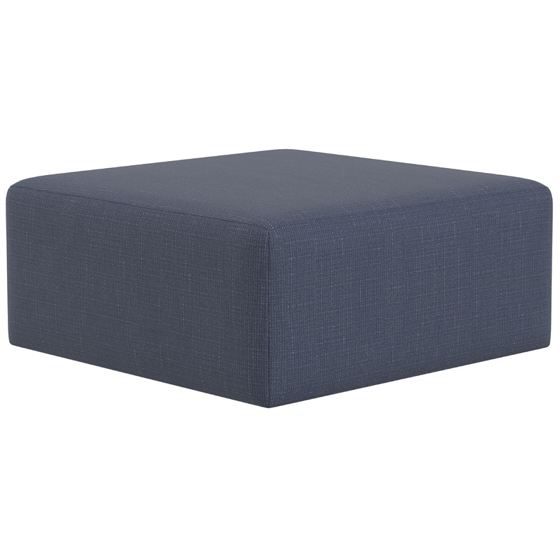 Cape May – Cocktail Ottoman – Denim