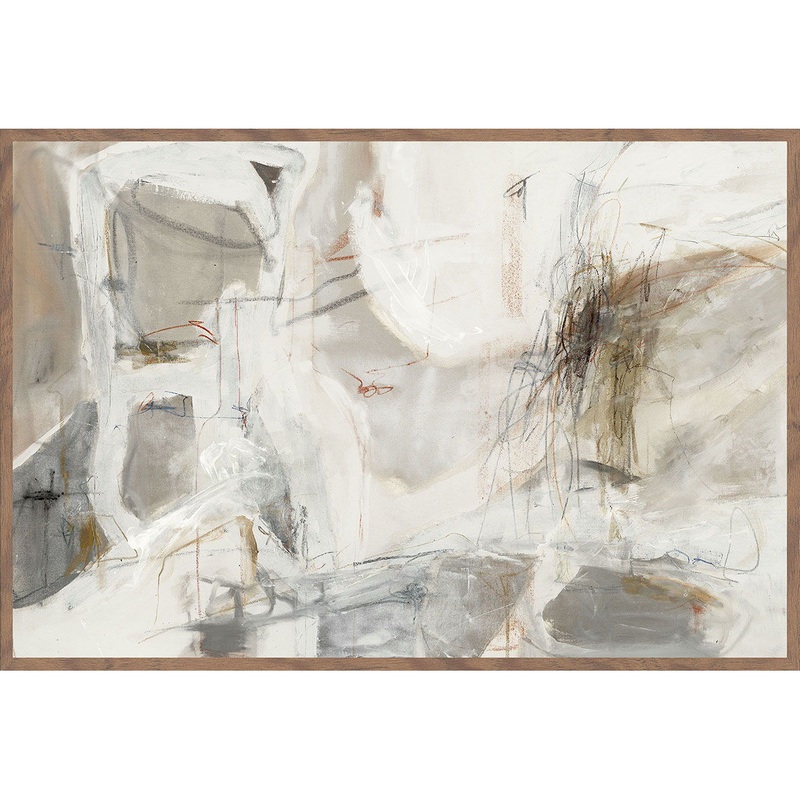 Chalk – Painting 48′ x 72′ By Buddy Whitlock – Gold