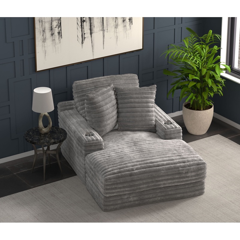 Comfrey – 2 Arm Chaise – Moonstruck