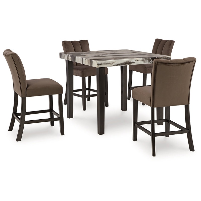 Ashley Express – Jeshina Counter Height Dining Table and 4 Barstools